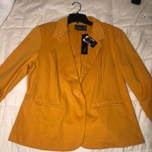 Mustard Yellow Blazer XL